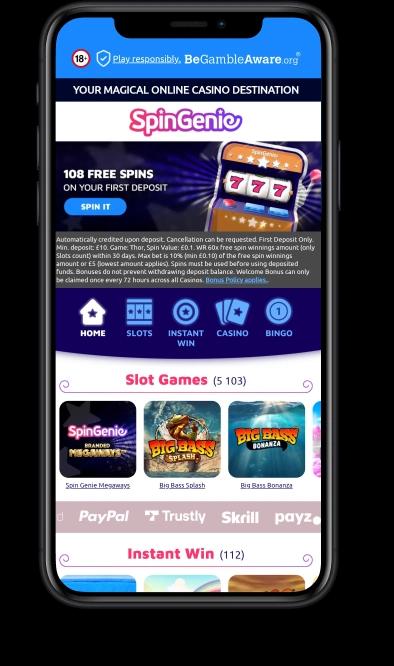 Spingenie Casino Mobile