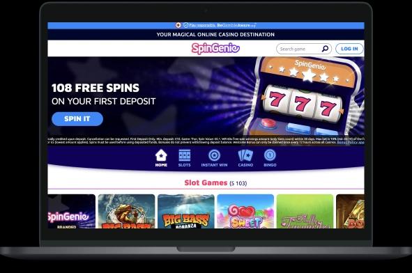 Spingenie Casino Desktop